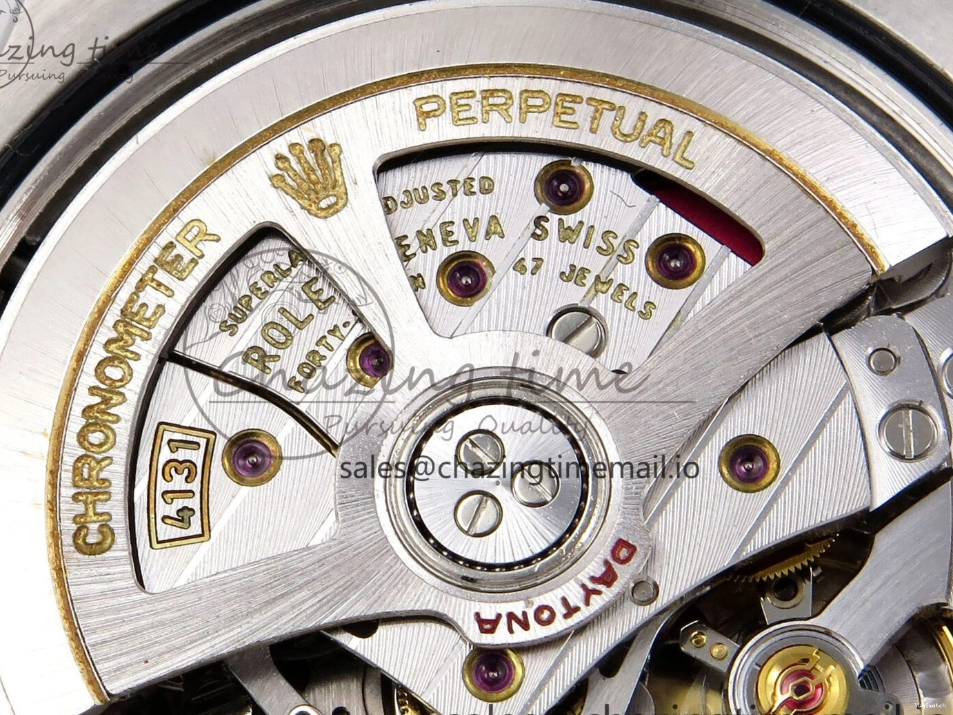 YG Daytona QF SS 1:1 Braclet YG V5 on Dial Best SH4131 126503 Edition 0428